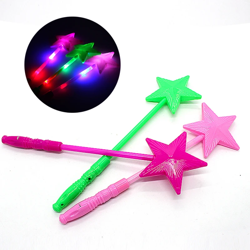 
five stars stick,hot sale flashing stick light wand 
