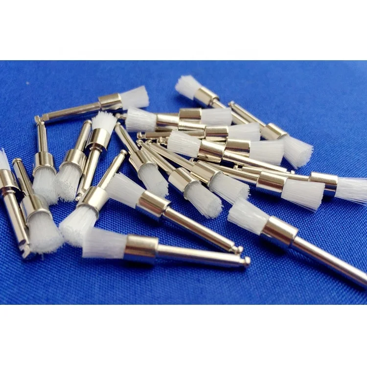 Colorful Dental Polishing Bristle Brushes