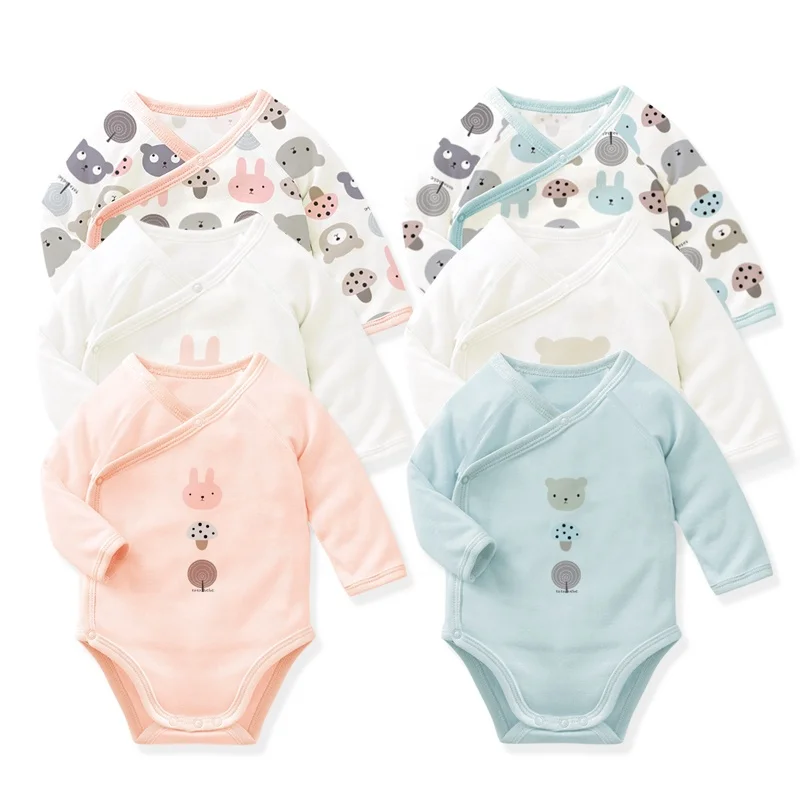 Custom Muslin Young Baby Clothes Newborn Beautiful Baby Rompers