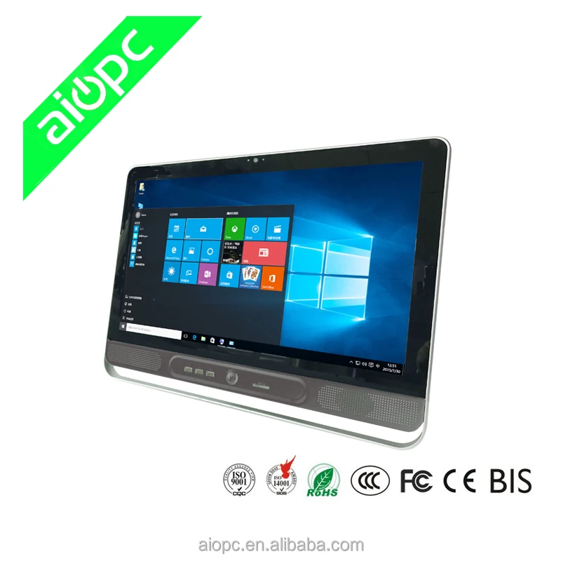 Поддержка 21,5 Дюймов FHD имеет хорошо cpu RAM игровой настольный компьютер ноутбук геймер сенсорный экран все в одном ПК Ультратонкий могут выбрать сенсорный экран