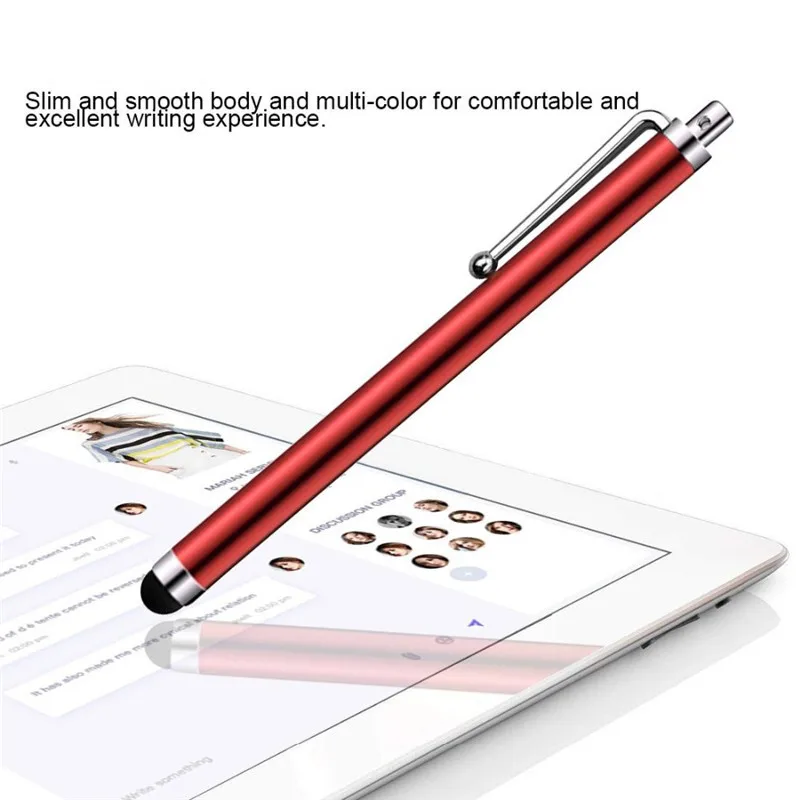 Metal Tablet Pen Stylus Pen Capacitive Touch Screen For Universal Mobile Phone Tablet iPod iPad cellphone