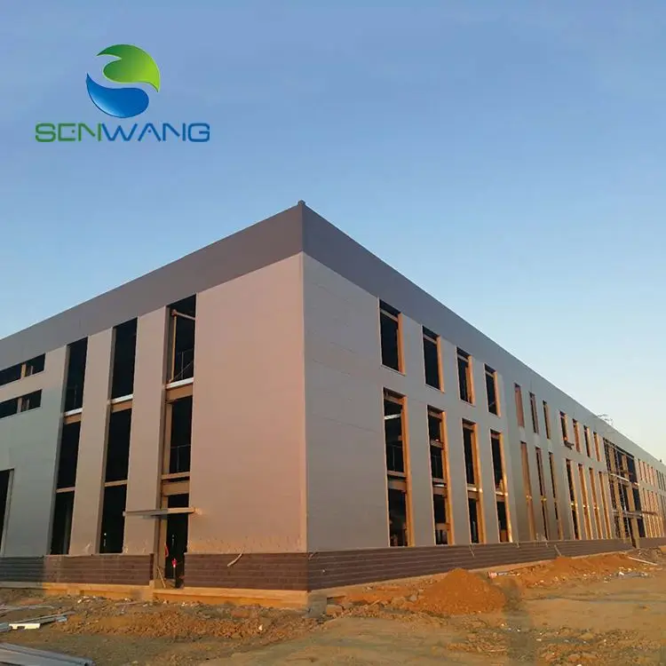
Prefabricated warehouse steel structure shed steel warehouse building 