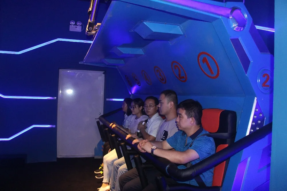 9d VR Cinema 24 seats Top-dome Flying Cinema Ride Six-DOF Platform Motion Simulator