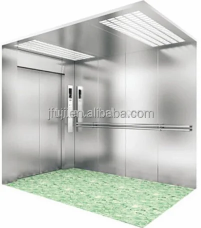 1600-2000KG Medical Service Lift Bed Elevator Hospital Elevator