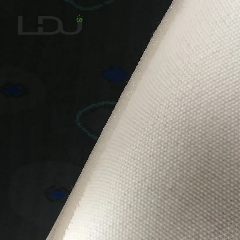 
Laminated Soft Textile Sofa Car Seat Upholstery Organic Cotton Mesh Fabric 