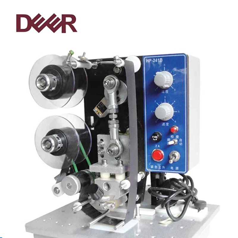 HP-241B High speed electric date coding machine hot code printing machine