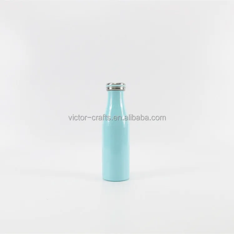 
2021 New Double wall Vacuum insulated milk bottle 350/500ml stainless steel water bottle 