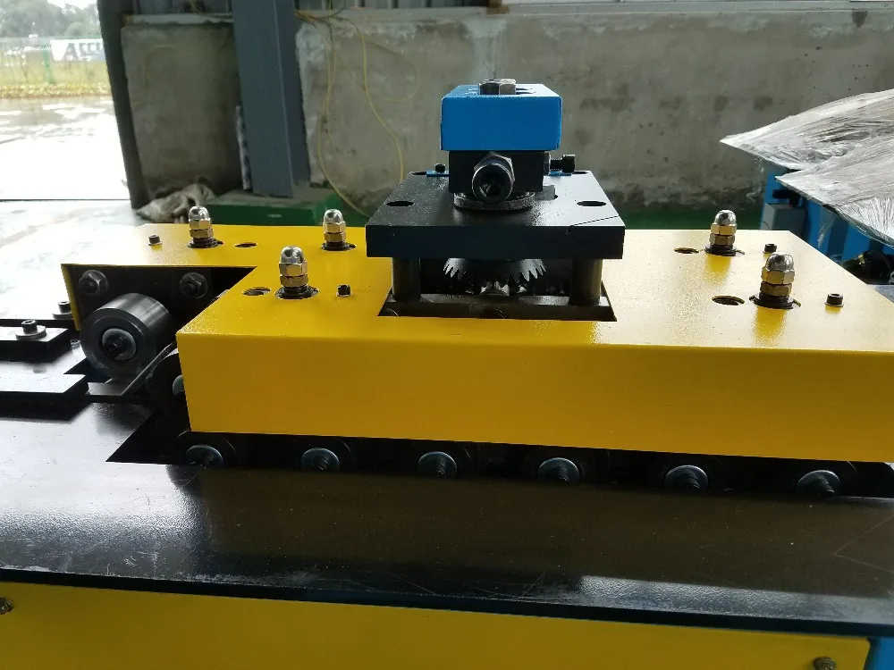 High quality multi function pittsburgh Lock Forming Machine Ventilation nipping machine