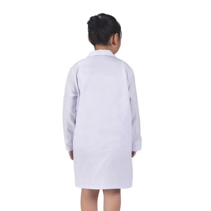 Poly Cotton Toddler Lab Coat for Kids Working Class Children Lab Coat