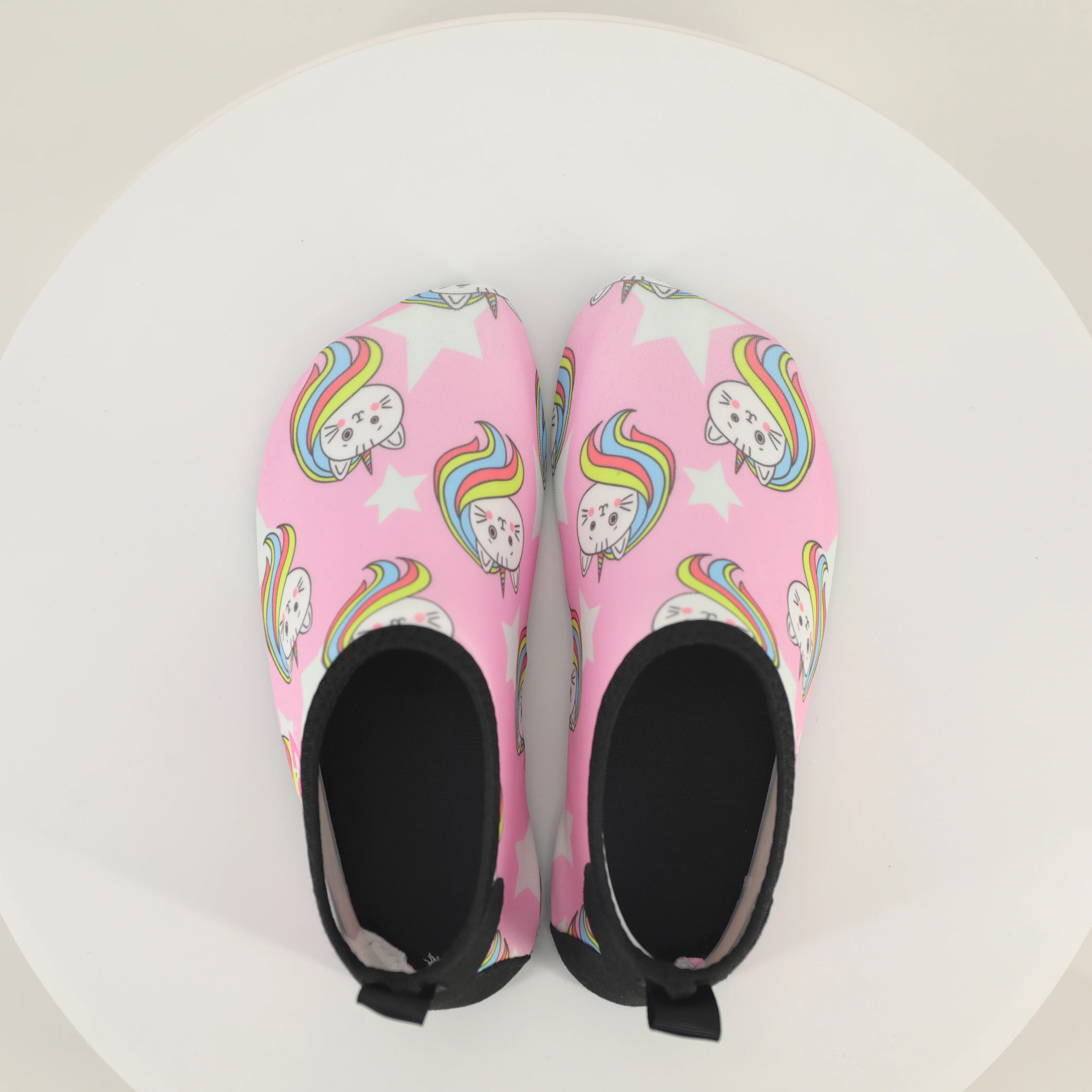 ZALE Cute Quick Dry Swimming Skin Kids Barefoot Rubber Aqua Surfing Beach Walk On Water Sport Shoes