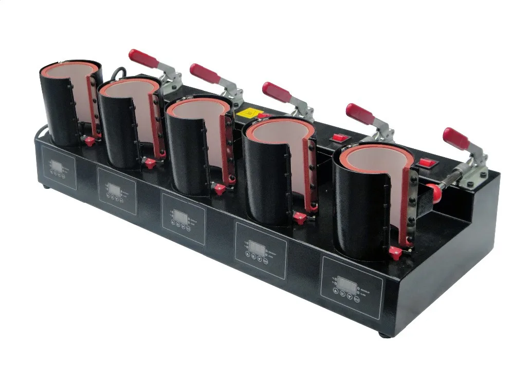 5 in 1 Combo mug heat transfer machine (5 mug mats)