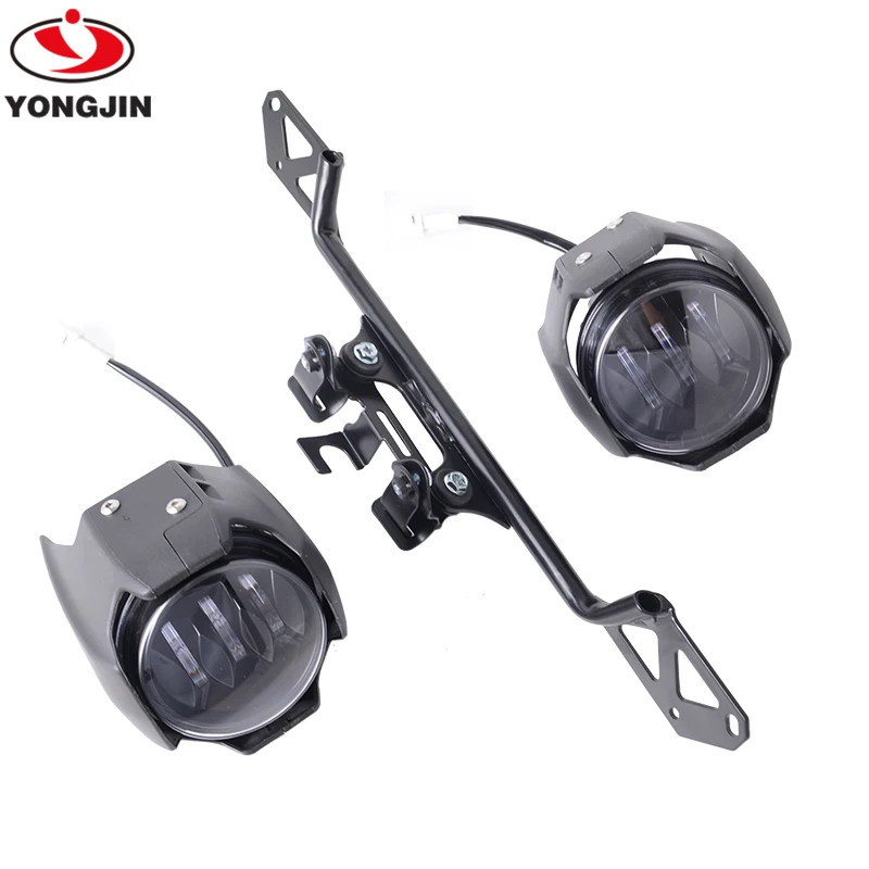 LED Auxiliary Fog Lights Assembly For k-awasaki versys 650 versys 300