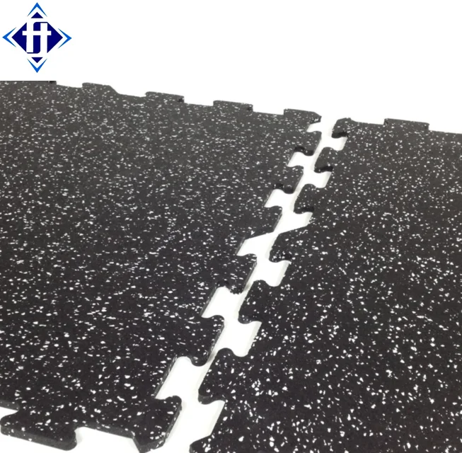 High Quality Interlocking Rubber Gym Floor For Crossfit