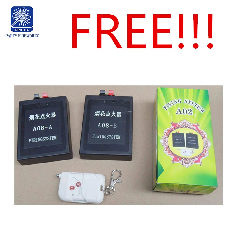 2 remote controller 8 receiver Free samples fireworks firing systems
