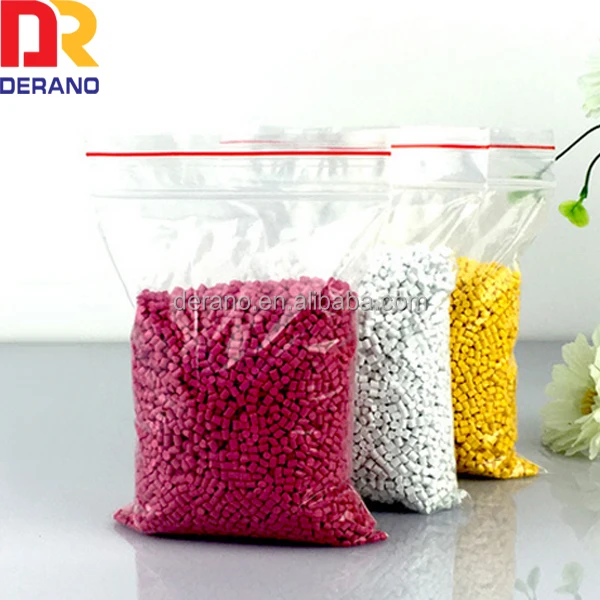 LDPE plastic food packaging transparent zipper poly bag