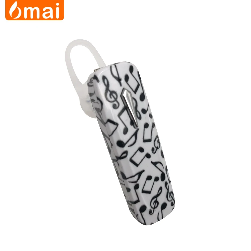 China Wholesale 165 Long Distance Wireless V4.1 Bluetooth Headset with Music Notes Template Design