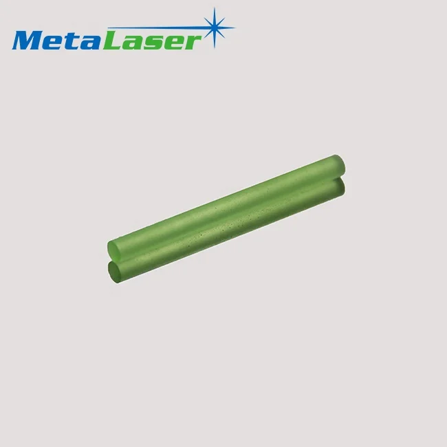 Erbium ytterbium doped glass 1535nm laser rod