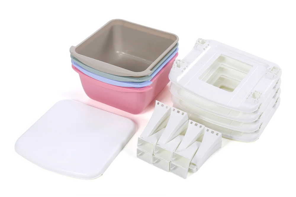 China made plastic storage cabinet drawer  with wheels  for children in living room wholesale cheap OEM