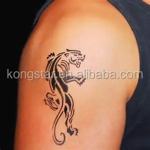 Hot sale black temporary tattoo spray for female