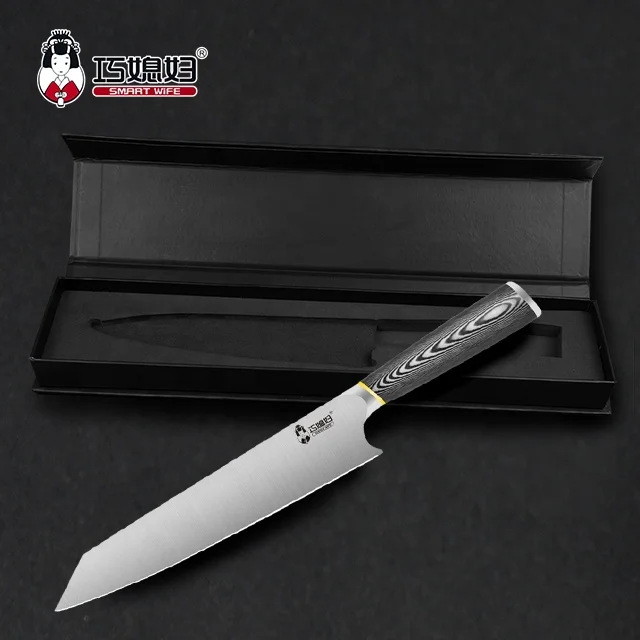 Smart Wife 9 Inch Germany 1.4116 Kitchen Knife, Stainless Steel Chef Knife, Chefs Knife