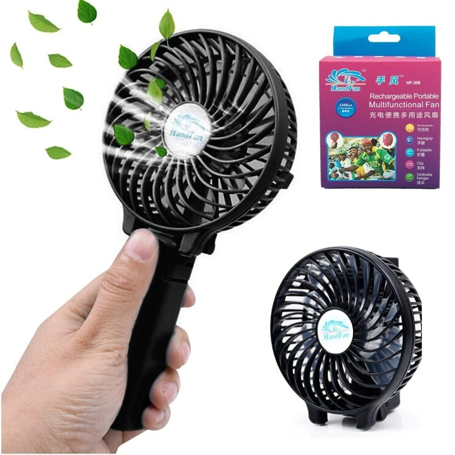 Cheap Price Handheld Fan Usb Mini Rechargeable Custom Portable Hand Fans