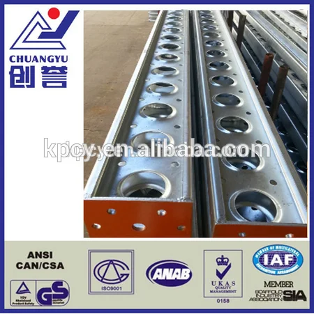 
High strength steel Q345 roof metal formwork for concrete construction 