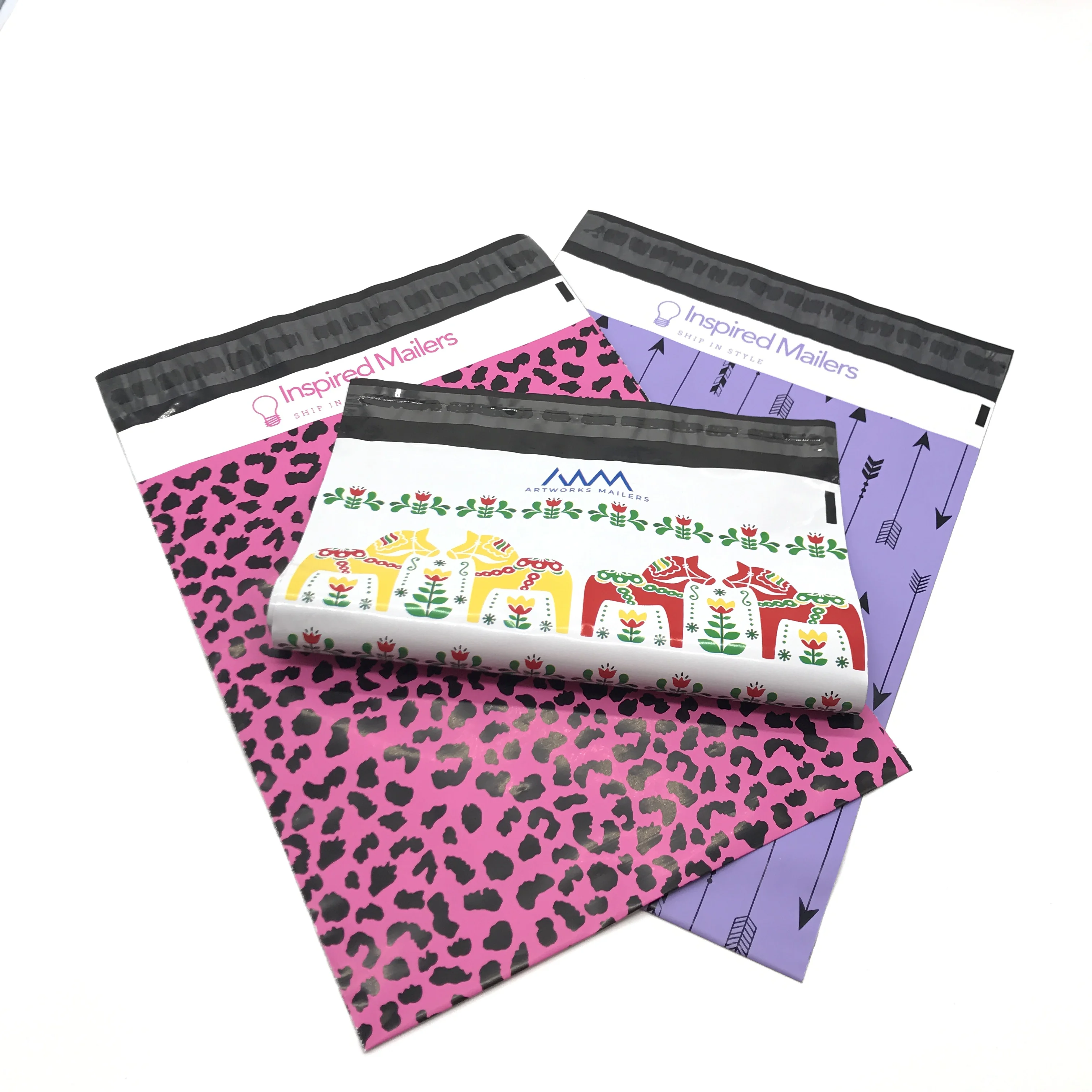 Hot selling ldpe wholesale poly mailer custom mailers ecommerce white satchel bags for mailing