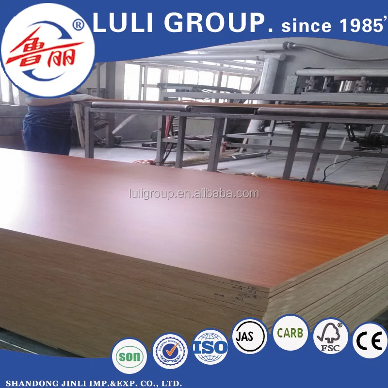 Простой/Меламиновый МДФ 4 мм от китайского производителя