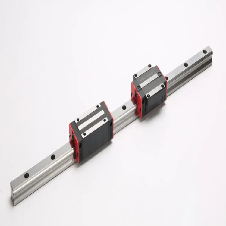 
Linear motion Guide Rail with Flange Slide block HGW20CA HGW20HC 
