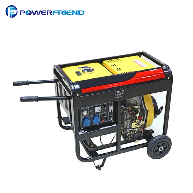 186FAE 120/240V open type 5kw diesel portable generator price for party