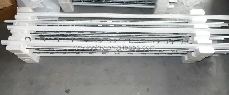 wall mounted eyewear display poles;sunglasses display rods;optical display bars;glasses display rack