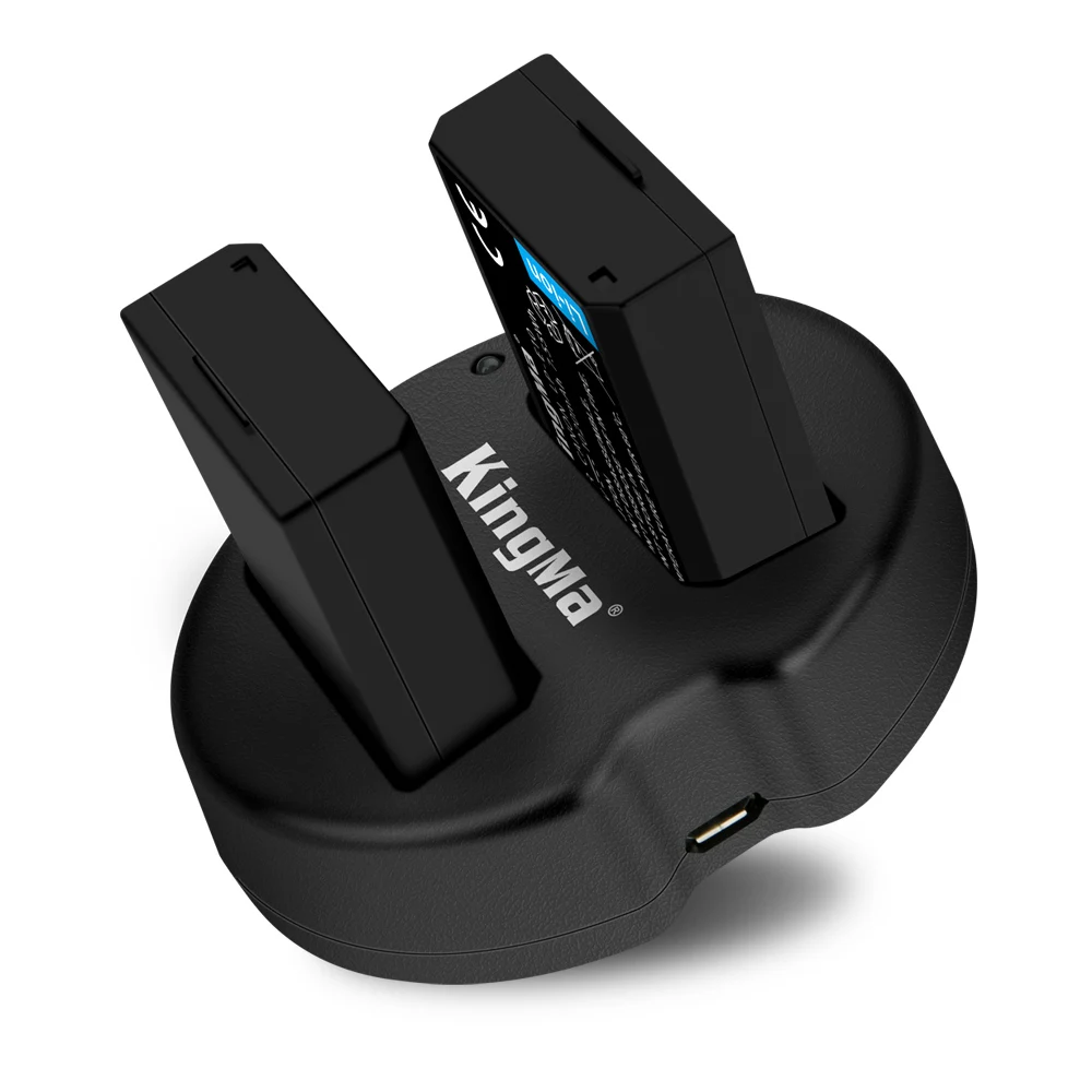 KingMa Digital Camera Battery LP-E10 ( 2 pack ) And Dual Micro USB Charger For Canon EOS 1100D 1200D 1300D