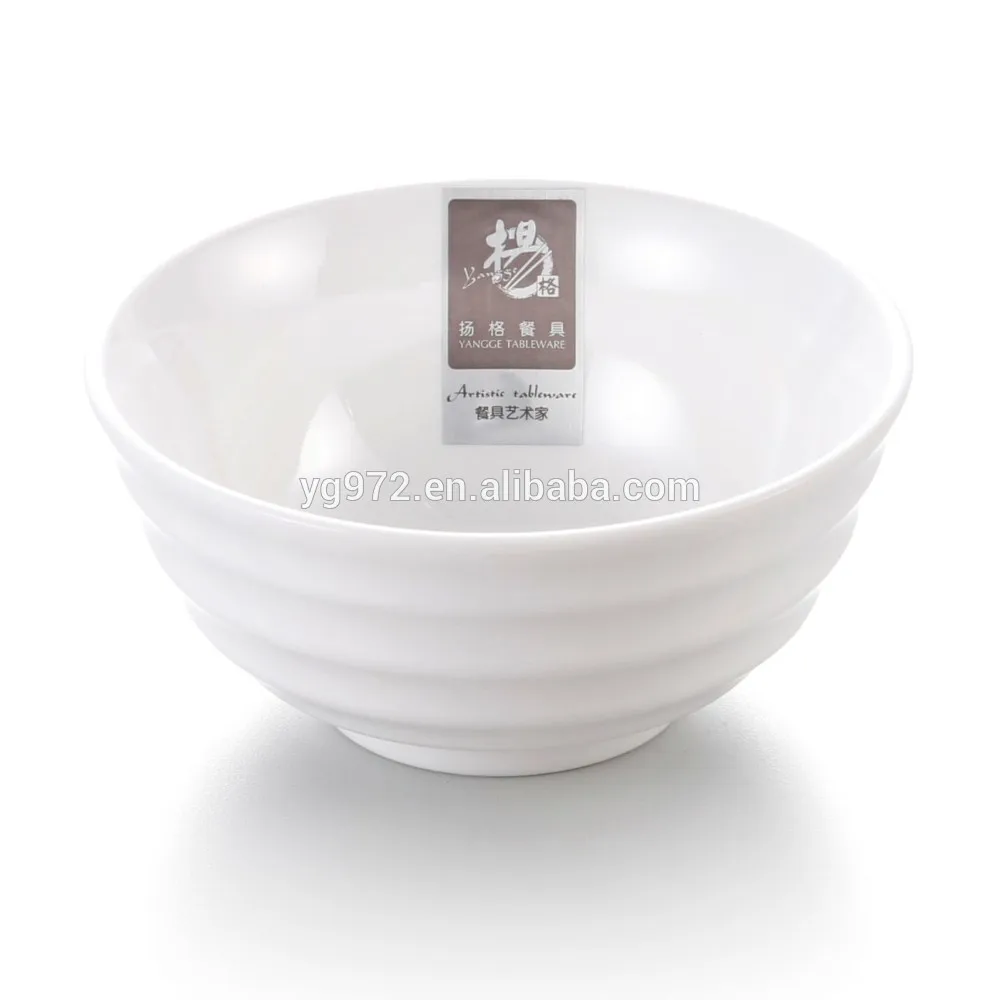 
wholesale china white melamine Small Rice Soup Bowl 