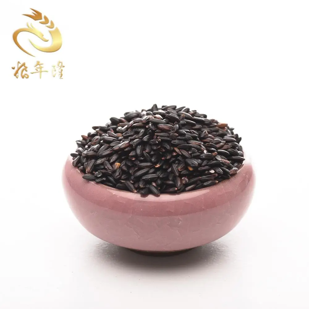 Природный земной выбор, полностью натуральный органический рис, черные фермы, жемчужный рис, черный клейкий рис