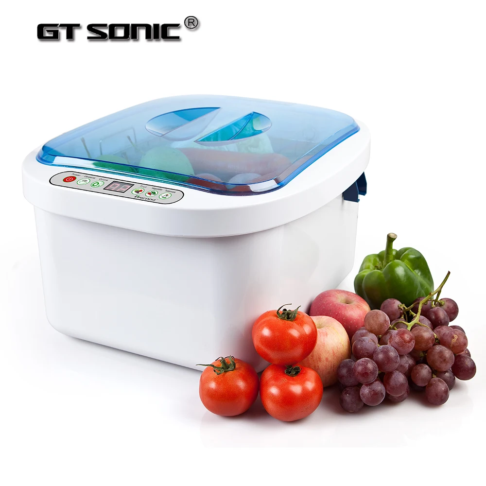 KD-6001 домашнее применение ультразвуковой озоновый очиститель для овощей объемом 12 8