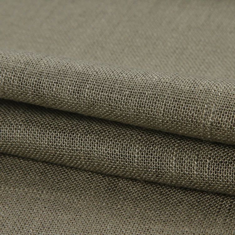 
New fashion cheap woven belgian linen fabric wholesale voile fabric french 