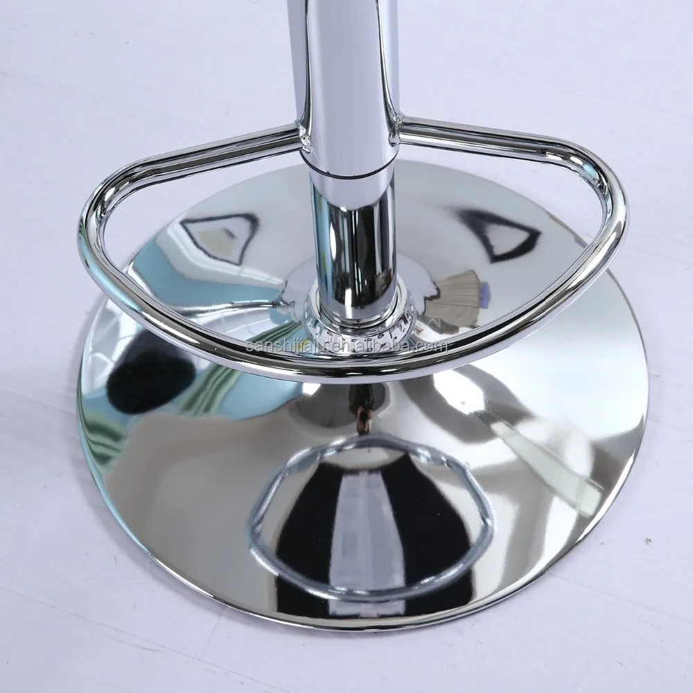 Modern PU Leather Swivel Adjustable Barstools,Synthetic Leather Hydraulic Counter Stool