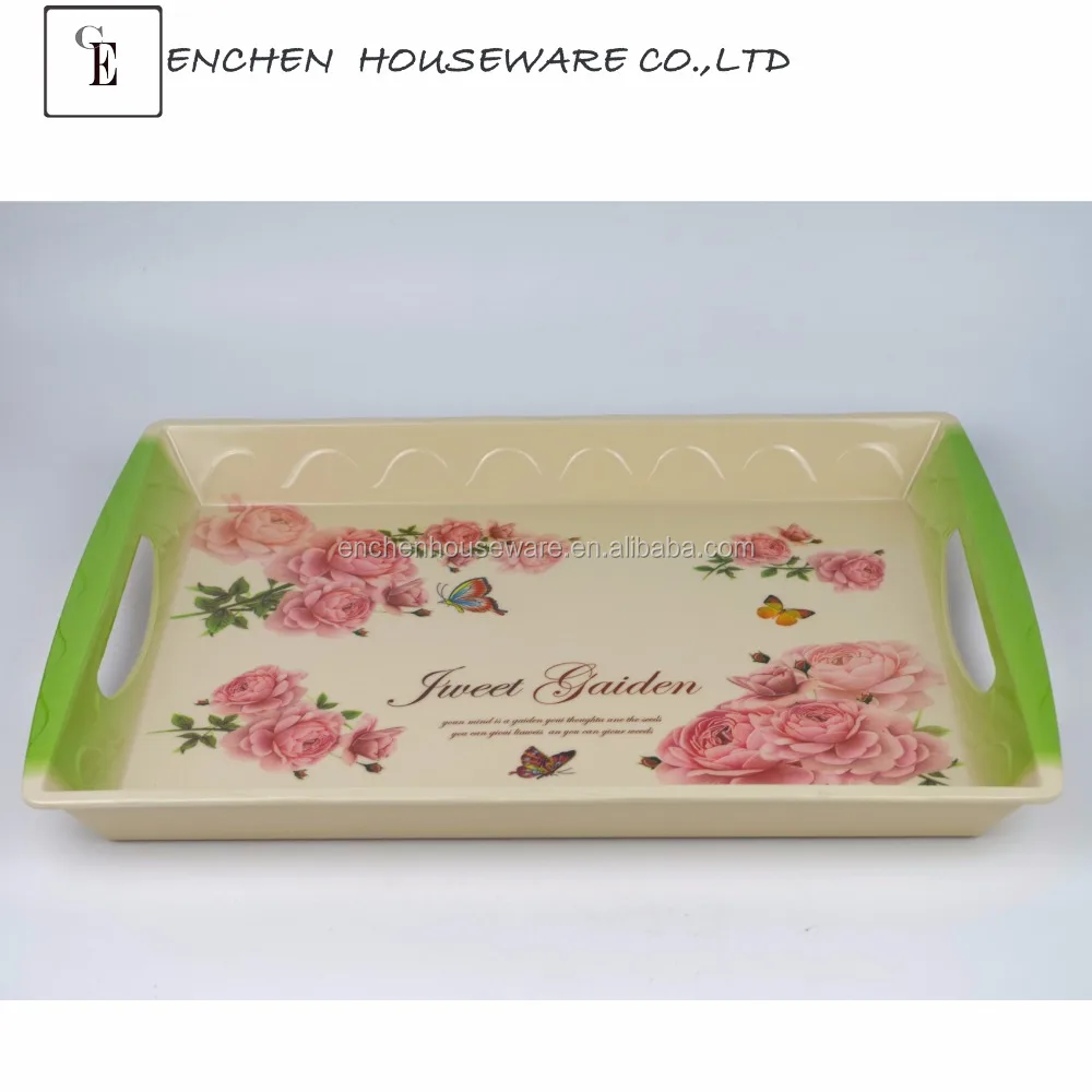 Tray New Design Melamine Plastic Egg Tray for Restaurant