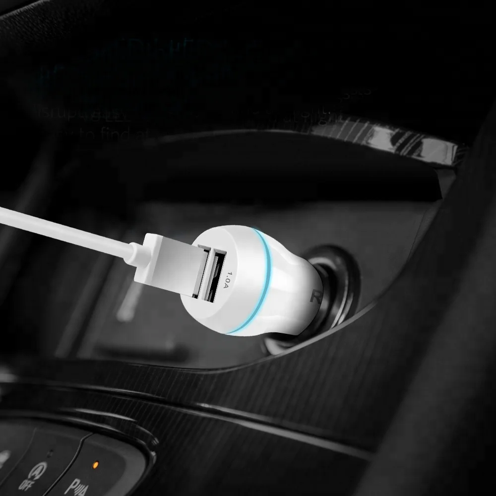 USB 3.0 Dual USB Car Charger Adapter fast charging portable power adapter supply