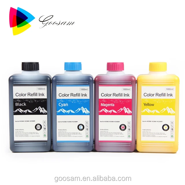 Four Color for riso hc5000 hc5500 hc 5000 5500 ink and chip for digital printing
