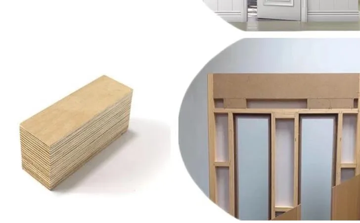 china manufacture poplar LVL studding for house constructions/door core/frame stiles/PACKIGN