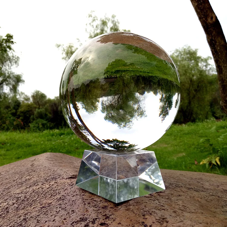 2.8kg 12.5cm Natural Rock Clear Quartz Crystal Ball K9 Crystal Ball