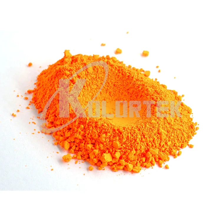 KOLORTEK Nail Polish Raw Materials Neon Powder Rainbow Color Fluorescent Pigment for Resin