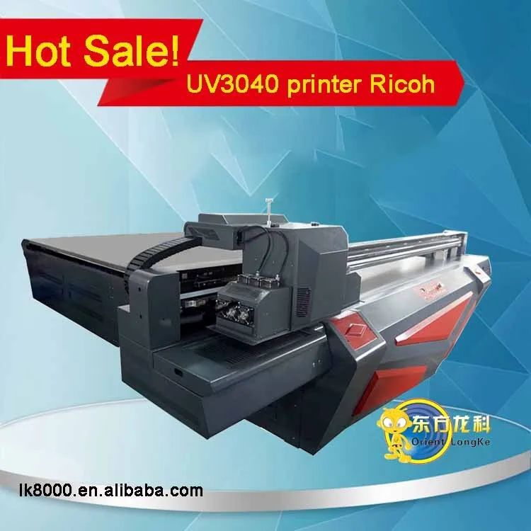 2020 UV 3040 large scale glass curtain advertising printing machine 3d setting wall screen uv flatbed printer