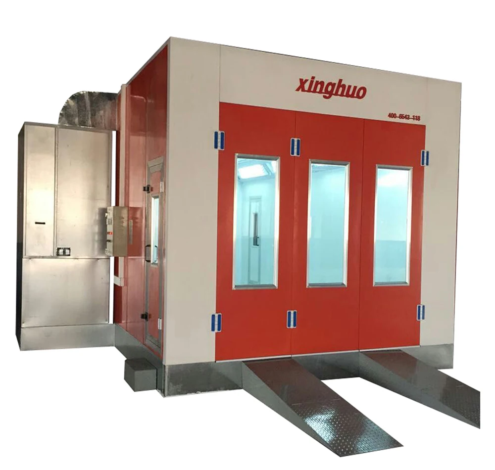 Hot sale CE approved used auto paint booths/paint drying oven/cars rooms painting