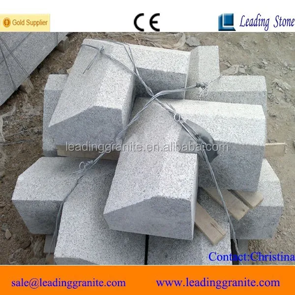 Cheap granite kerbs, driveway curb ramp