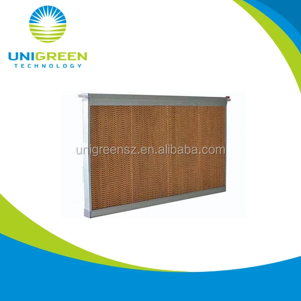 High Water-absorbing Cooling System Wall mounted Evaporative Cooling Pad for Greenhouse
