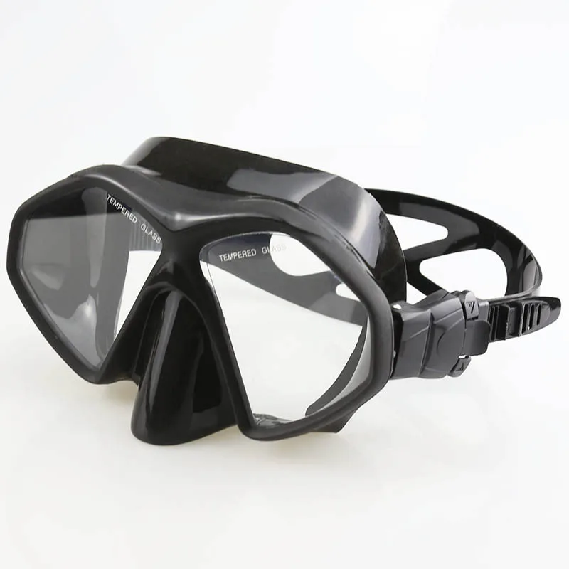 Hot Diving Exercise Protector diving mask adult tempered glass Waterproof big vision silicone diving mask
