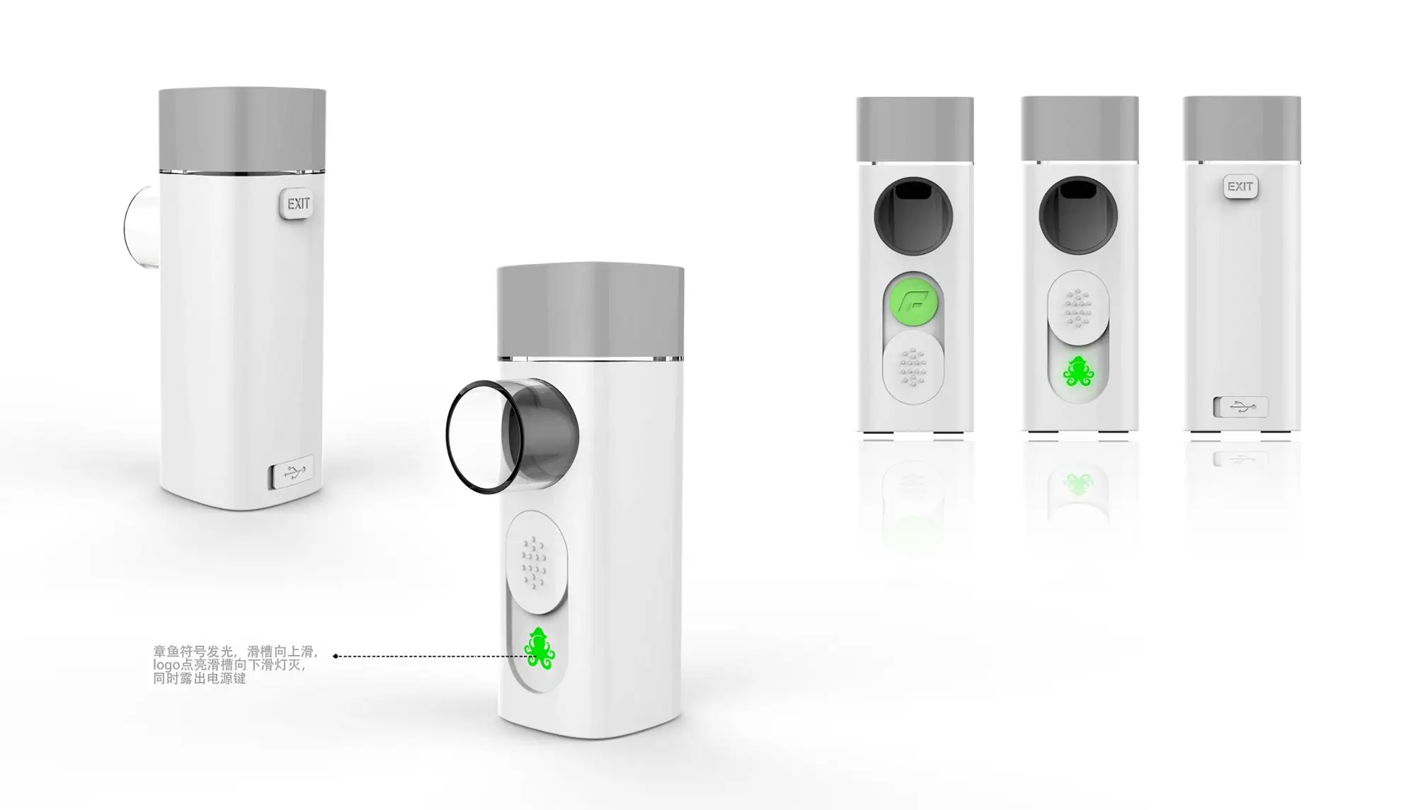 customizer high quality ultrasonic inhaler nebulizer manufacture customize good quality mini Inhaler Feellife nebulizer machine