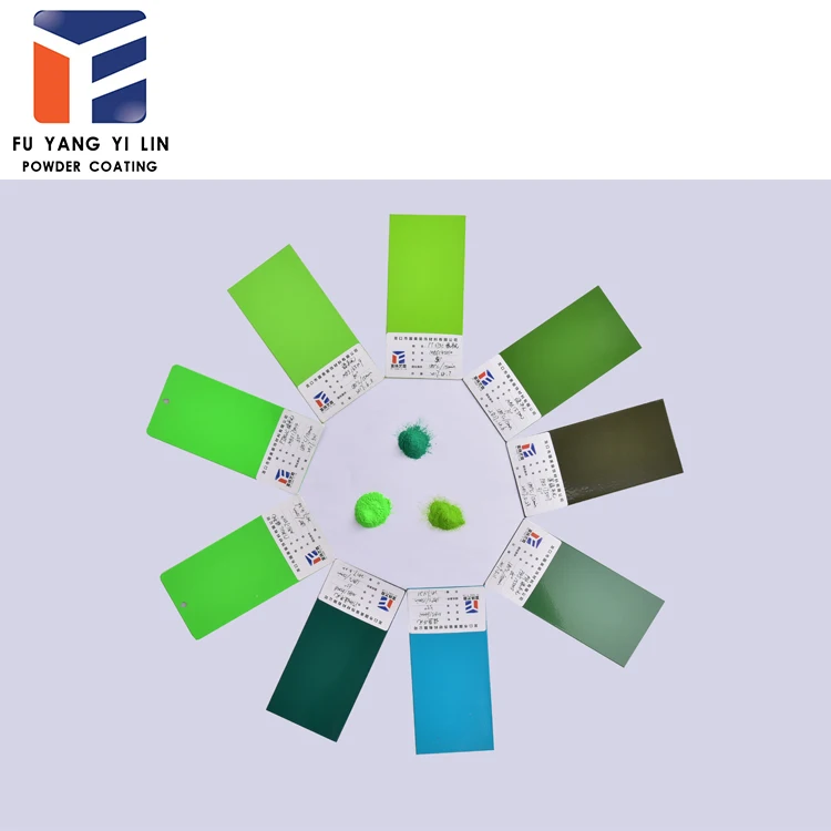 Ral 6034 green wrinkle epoxy powder coating for central heating with factory price